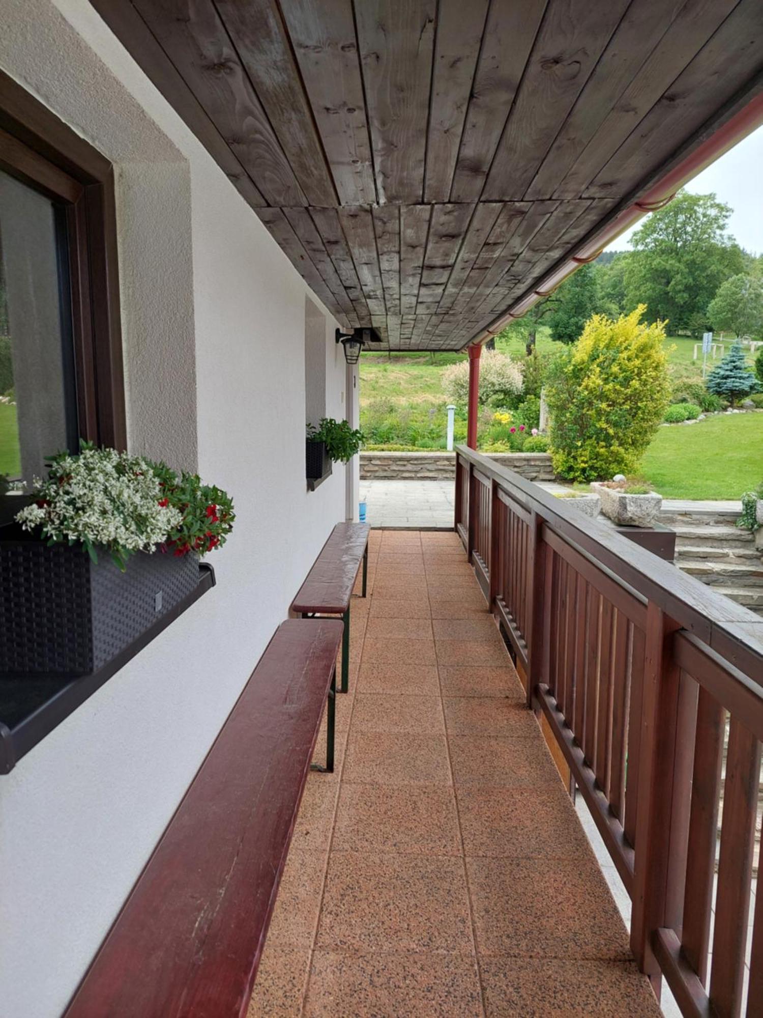 Penzion Slupecna Lipno nad Vltavou Exterior foto